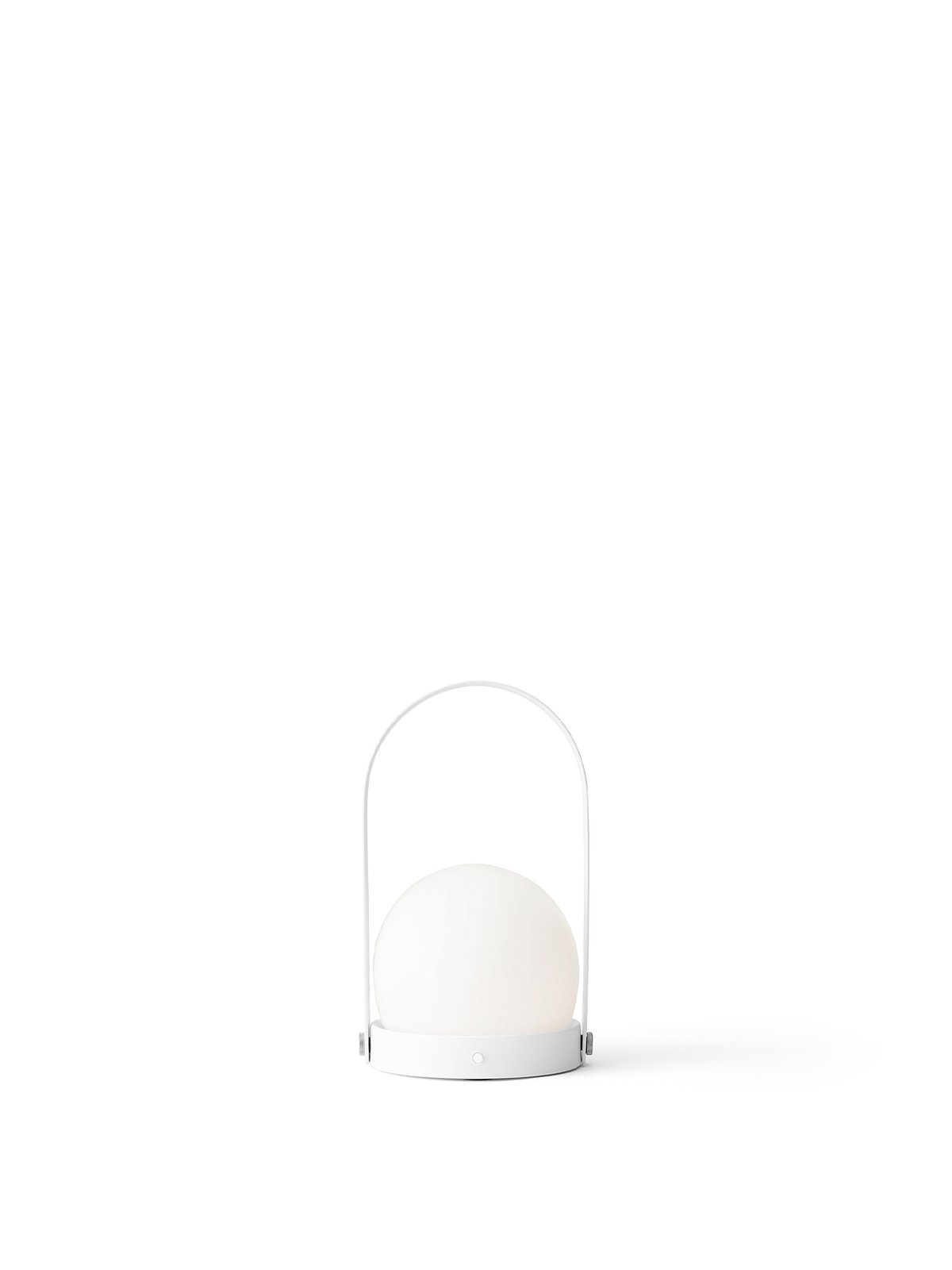 Lampe nomade intérieur/extérieur blanche CARRIE de AUDO Copenhagen - blanc mat