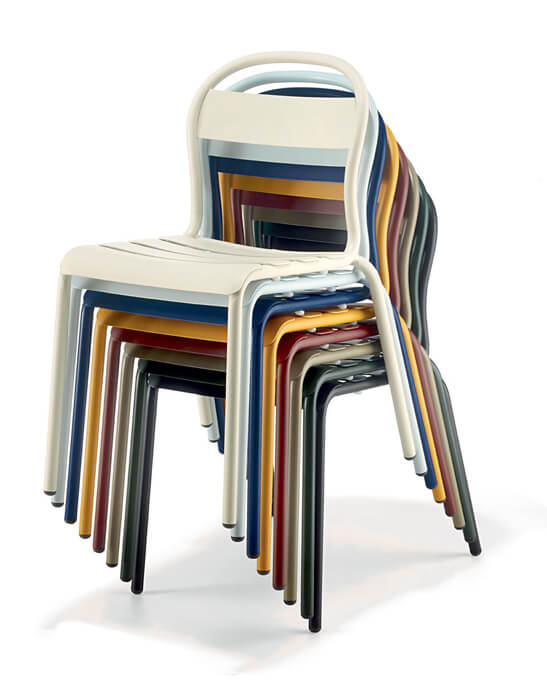 Coloris chaises Stecca - Colos