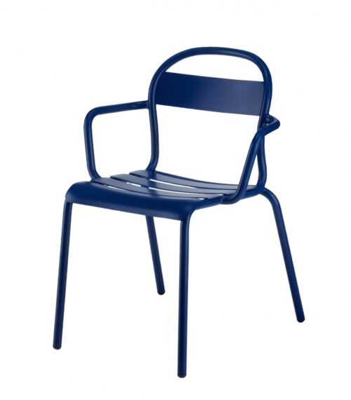 Chaise Stecca 2 bleu foncé – COLOS