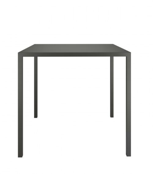 Table d’extérieur carrée Qu anthracite – COLOS