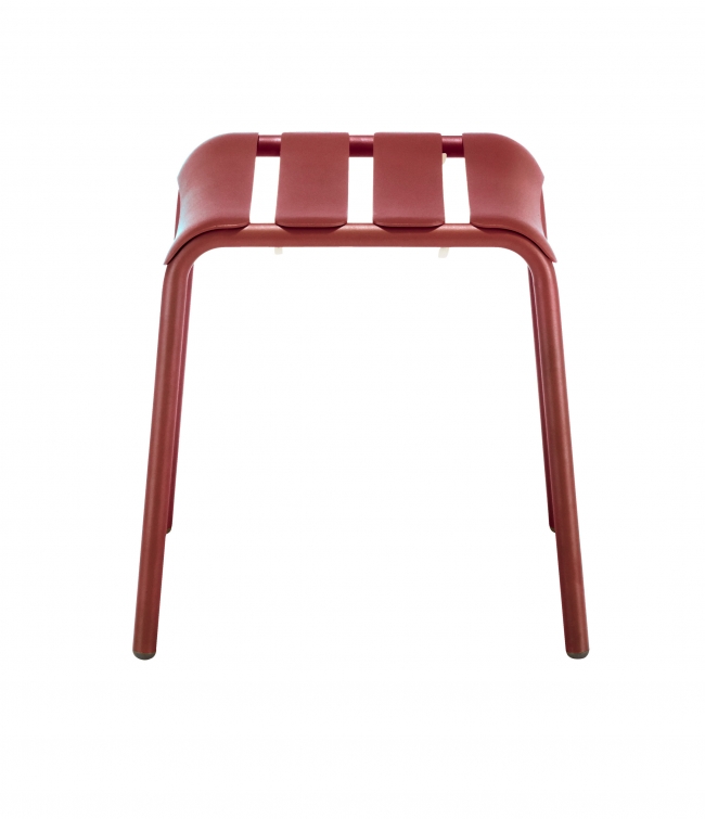 Tabouret STECCA ( lot de 2 ) - aubergine